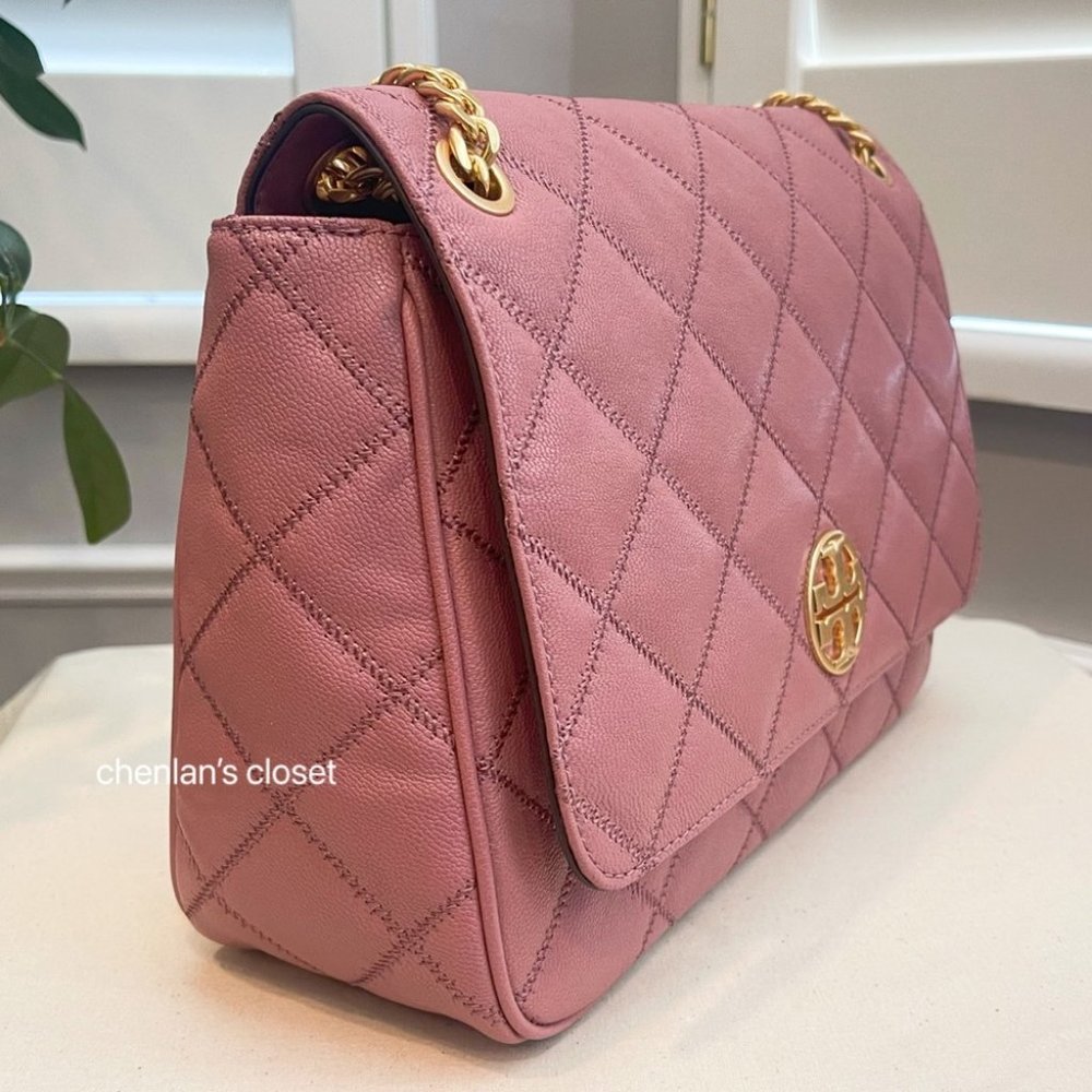 🌸NeW! Tory Burch Large Willa Shoulder Bag - Picture 5 of 12